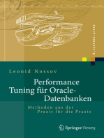 Performance Tuning für Oracle-Datenbanken: Methoden aus der Praxis für die Praxis