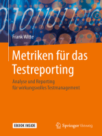 Metriken für das Testreporting: Analyse und Reporting für wirkungsvolles Testmanagement