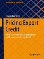 Pricing Export Credit: A Concise Framework with Examples and Implementation Code in R