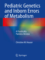 Pediatric Genetics and Inborn Errors of Metabolism: A Practically Painless Review