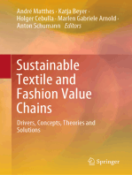 Sustainable Textile and Fashion Value Chains: Drivers, Concepts, Theories and Solutions