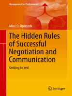 The Hidden Rules of Successful Negotiation and Communication
