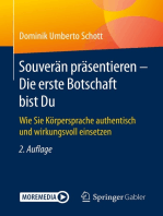 Souverän präsentieren - Die erste Botschaft bist Du