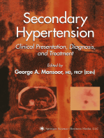 Secondary Hypertension: Clinical Presentation, Diagnosis, and Treatment