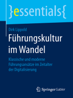 Führungskultur im Wandel: Klassische und moderne Führungsansätze im Zeitalter der Digitalisierung