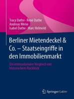 Berliner Mietendeckel & Co. - Staatseingriffe in den Immobilienmarkt: Ein internationaler Vergleich mit historischem Rückblick