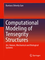 Computational Modeling of Tensegrity Structures: Art, Nature, Mechanical and Biological Systems