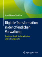 Digitale Transformation in der öffentlichen Verwaltung: Praxishandbuch für Projektleiter und Führungskräfte