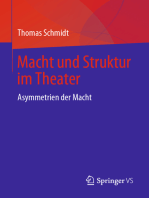 Macht und Struktur im Theater: Asymmetrien der Macht