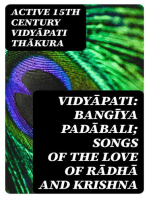 Vidyāpati: Bangīya padābali; songs of the love of Rādhā and Krishna