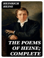 The poems of Heine; Complete: Translated into the original metres; with a sketch of his life