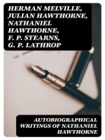 Autobiographical Writings of Nathaniel Hawthorne