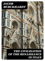 The Civilisation of the Renaissance in Italy