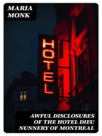 Awful Disclosures of the Hotel Dieu Nunnery of Montreal