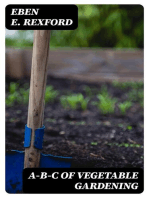 A-B-C of Vegetable Gardening