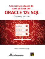 Administración básica de bases de datos con ORACLE 12c SQL: Prácticas y ejercicios