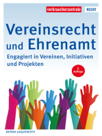 Vereinsrecht und Ehrenamt: Engagiert in Vereinen, Initiativen und Projekten