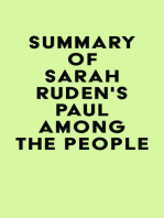 Summary of Sarah Ruden's Paul Among the People