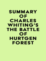 Summary of Charles Whiting's The Battle of Hurtgen Forest