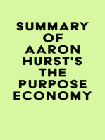 Summary of Aaron Hurst's The Purpose Economy