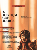 A Justiça sub judice: reflexões interdisciplinares: Volume 2