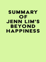 Summary of Jenn Lim's Beyond Happiness