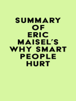 Summary of Eric Maisel's Why Smart People Hurt