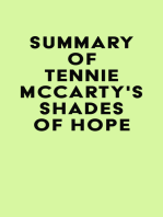 Summary of Tennie McCarty's Shades of Hope