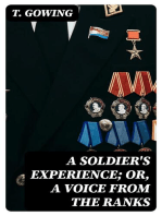 A Soldier's Experience; or, A Voice from the Ranks