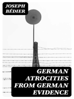 German Atrocities from German Evidence