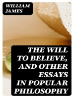 The Will to Believe, and Other Essays in Popular Philosophy