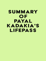 Summary of Payal Kadakia's LifePass