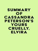 Summary of Cassandra Peterson's Yours Cruelly, Elvira
