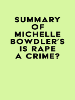Summary of Michelle Bowdler's Is Rape a Crime?