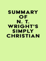 Summary of N. T. Wright's Simply Christian