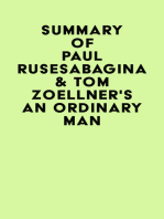 Summary of Paul Rusesabagina & Tom Zoellner's An Ordinary Man