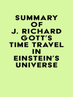 Summary of J. Richard Gott's Time Travel in Einstein's Universe