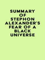 Summary of Stephon Alexander's Fear of a Black Universe