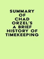 Summary of Chad Orzel's A Brief History of Timekeeping