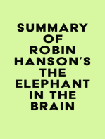 Summary of Robin Hanson's The Elephant in the Brain