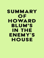 Summary of Howard Blum's In the Enemy's House