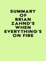 Summary of Brian Zahnd's When Everything's on Fire