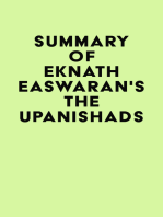 Summary of Eknath Easwaran's The Upanishads