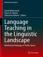 Language Teaching in the Linguistic Landscape: Mobilizing Pedagogy in Public Space