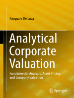 Analytical Corporate Valuation: Fundamental Analysis, Asset Pricing, and Company Valuation