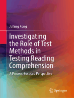 Investigating the Role of Test Methods in Testing Reading Comprehension: A Process-Focused Perspective
