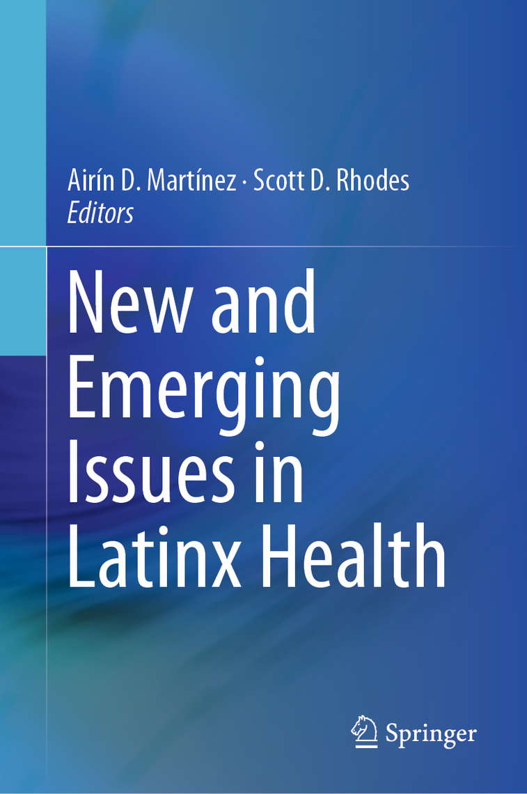 New and Emerging Issues in Latinx Health by Springer - Ebook
