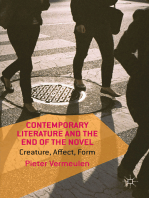 Contemporary Literature and the End of the Novel: Creature, Affect, Form