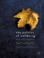 The Politics of Wellbeing: Theory, Policy and Practice