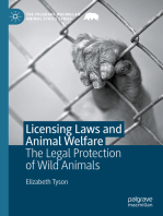 Licensing Laws and Animal Welfare: The Legal Protection of Wild Animals